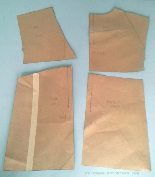 v neck blouse sewing 6