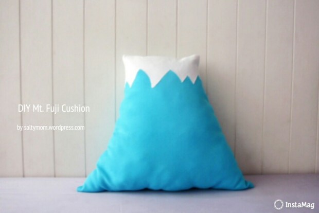 DIY a Mount Fuji Cushion