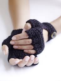 crochet driving gloves lion brand