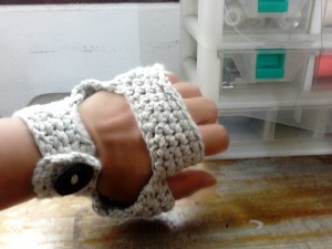 crochet bike gloves fingerless