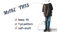 how to sew gathered sleeves loose fit top self drafted pattern by saltymom.net.png