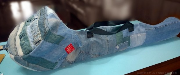 DIY Alphorn Denim Bag1