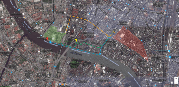 DIY Walking Routes : Flower market to chinatown