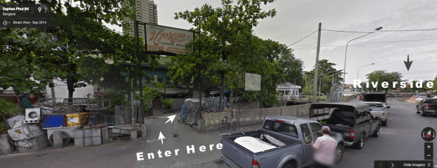 flower market to chinatown bangkok walking route1