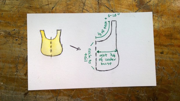 diy dog raincoat pattern 2