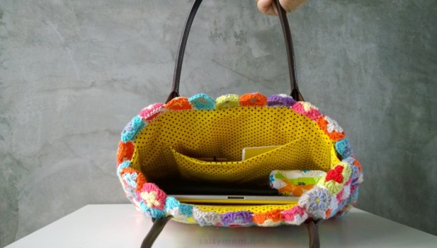diy crochet granny squares bag roomy interiors