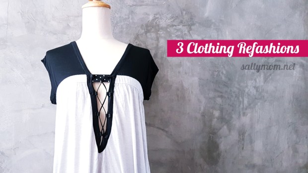 diy clothing refashions by saltymomnet