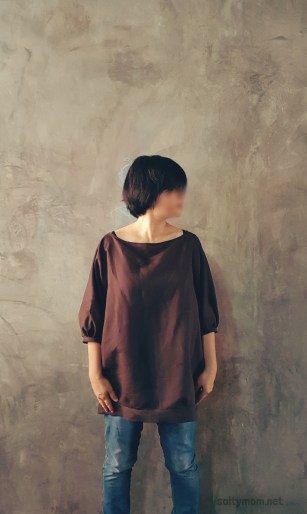 diy-sew-a-gather-sleeves-oversize-top-blouse-with-self-drafted-pattern-by-saltymom-net