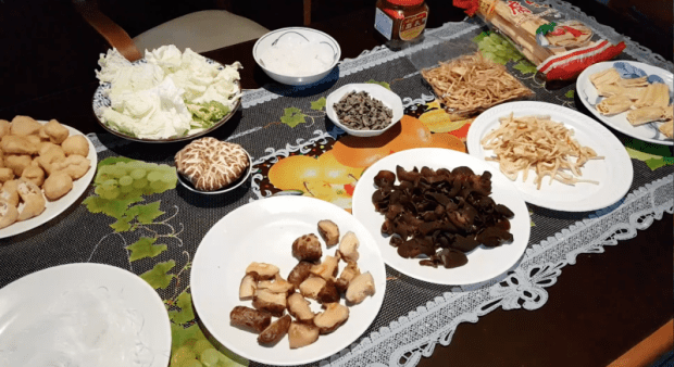 ingredients for cantonese style vegetarian stew with fermented red bean tofu by saltymom.net.png