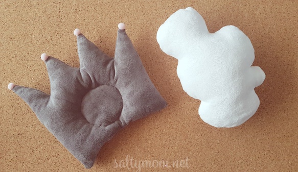 diy baby crown pillow and cloud bolster pillow by saltymom.net.jpg