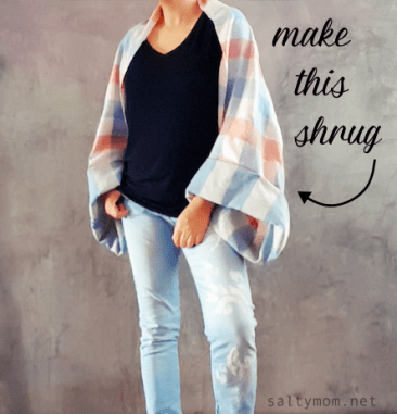 diy shrug and no sew skirts from thai pakhaoma fabric by saltymom.net