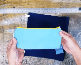 using pencil case as bag pockets