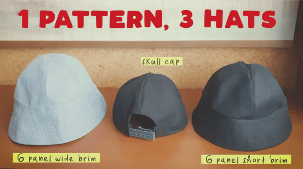 6 panel hat pattern | Salty*mom